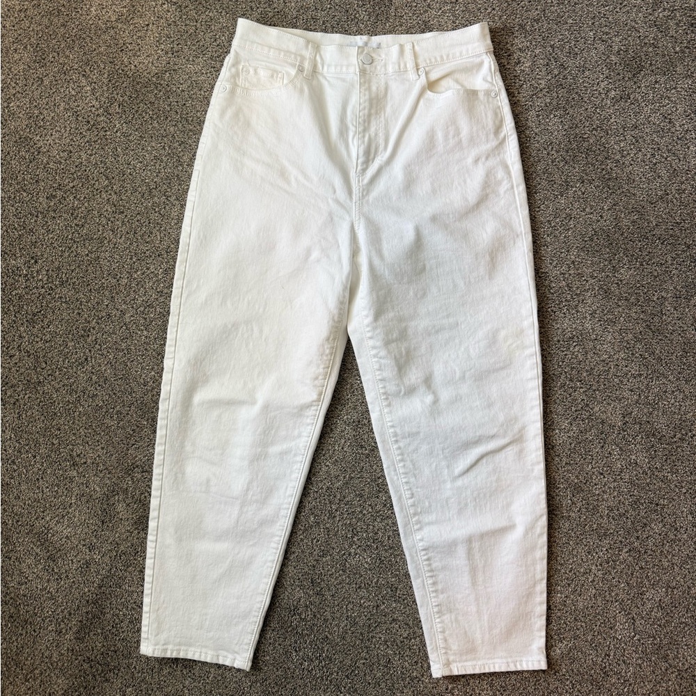 Loft Barrel Leg Jeans Size 30/10 - Picture 2 of 3